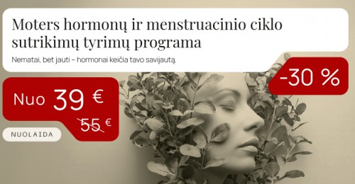 Nematai, bet jauti – hormonai keičia tavo savijautą